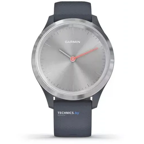 Гибридные умные часы Garmin Vivomove 3S Silver/Granite Blue