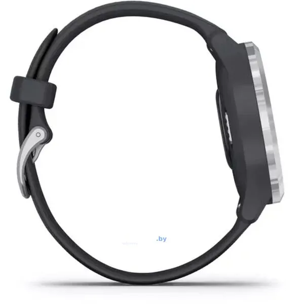 Гибридные умные часы Garmin Vivomove 3S Silver/Granite Blue