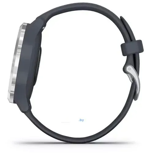 Гибридные умные часы Garmin Vivomove 3S Silver/Granite Blue