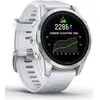 Умные часы Garmin Epix Pro Gen 2 Standard 42 мм (серебро/белый камень)