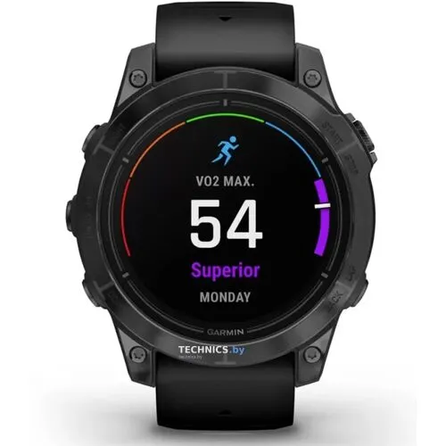 Умные часы Garmin Epix Pro Gen 2 Standard 47 мм (сланцево-серый/черный)