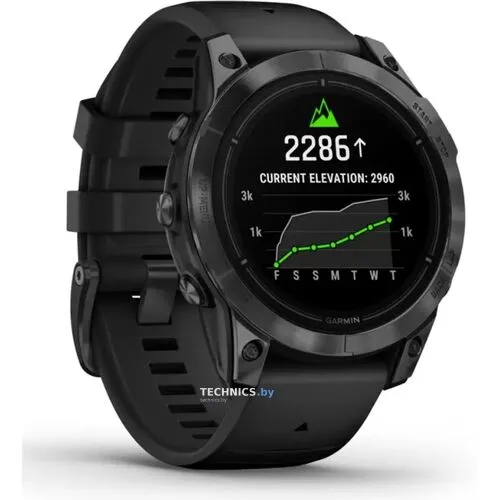 Умные часы Garmin Epix Pro Gen 2 Standard 47 мм (сланцево-серый/черный)