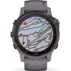 Умные часы Garmin Fenix 6S Pro Solar 42 мм (аметистовая сталь, силикон)