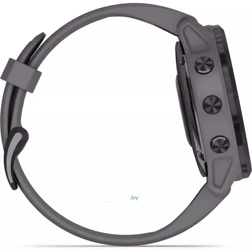 Умные часы Garmin Fenix 6S Pro Solar 42 мм (аметистовая сталь, силикон)