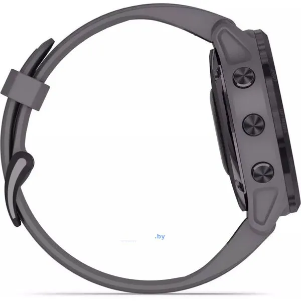 Умные часы Garmin Fenix 6S Pro Solar 42 мм (аметистовая сталь, силикон)