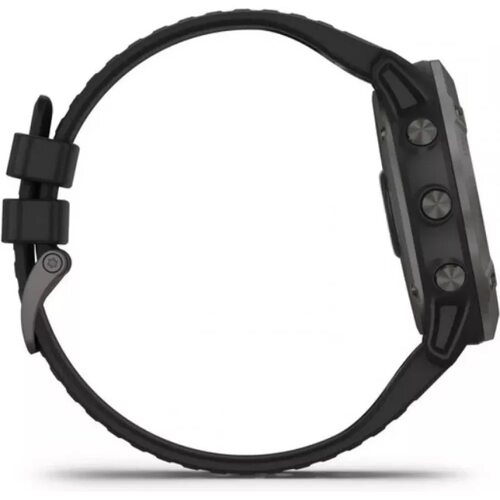 Умные часы Garmin Fenix 6X Pro Solar (титановый серый DLC/черный)