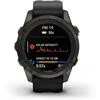 Умные часы Garmin Fenix 7S Pro Sapphire Solar (карбоново-серый титан/черный)