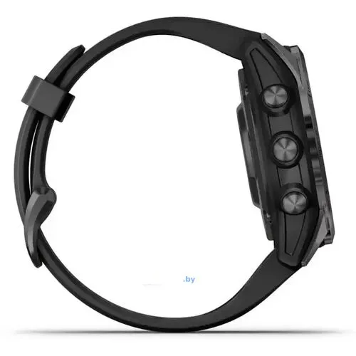 Умные часы Garmin Fenix 7S Pro Sapphire Solar (карбоново-серый титан/черный)