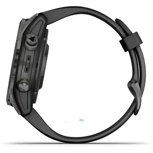 Умные часы Garmin Fenix 7S Pro Sapphire Solar (карбоново-серый титан/черный)