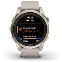 Умные часы Garmin Fenix 7S Pro Sapphire Solar (мягкое золото/песок)