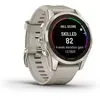 Умные часы Garmin Fenix 7S Pro Sapphire Solar (мягкое золото/песок)
