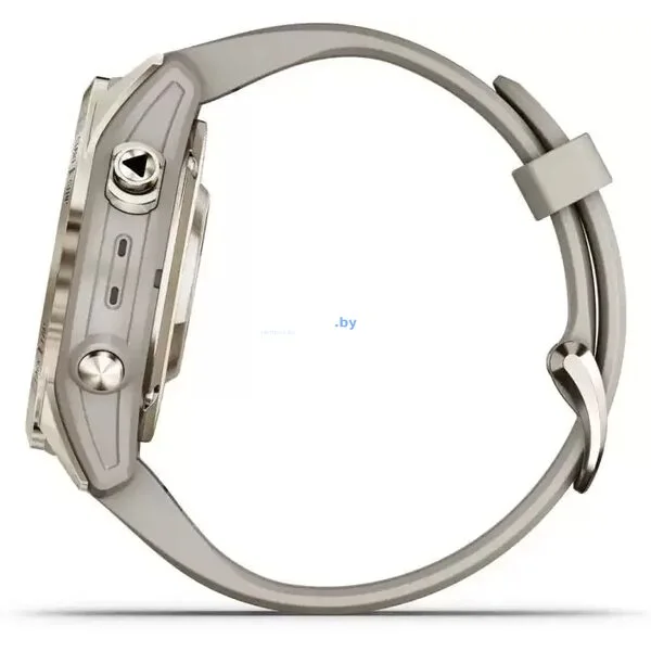 Умные часы Garmin Fenix 7S Pro Sapphire Solar (мягкое золото/песок)