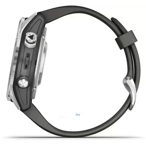 Умные часы Garmin Fenix 7S Pro Solar (серебро/графит)
