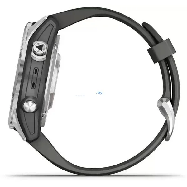 Умные часы Garmin Fenix 7S Pro Solar (серебро/графит)