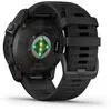 Умные часы Garmin Fenix 7X Pro Sapphire Solar (карбоново-серый титан/черный)