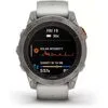 Умные часы Garmin Fenix 7X Pro Sapphire Solar (титан/оранжевый)