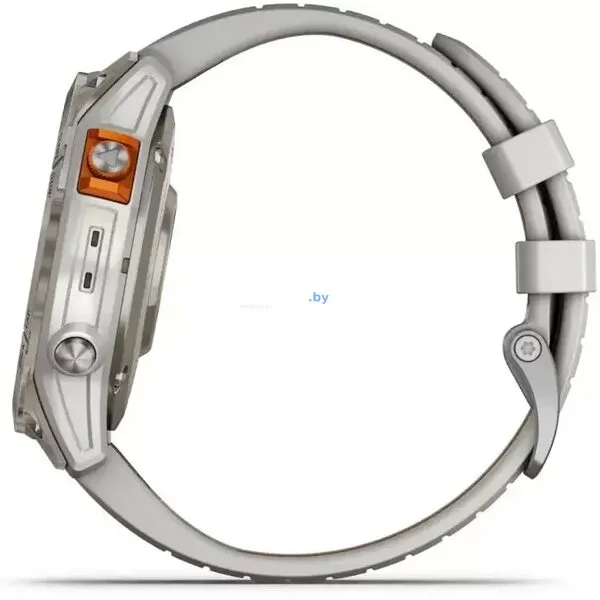 Умные часы Garmin Fenix 7X Pro Sapphire Solar (титан/оранжевый)