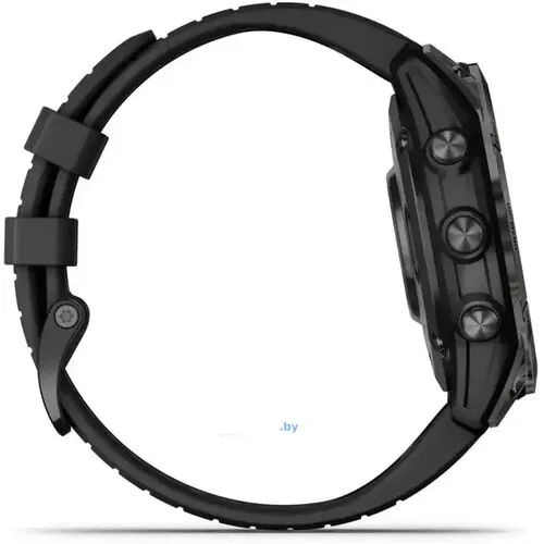 Умные часы Garmin Fenix 7 Pro Sapphire Solar (карбоново-серый титан/черный)