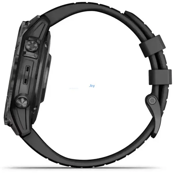 Умные часы Garmin Fenix 7 Pro Sapphire Solar (карбоново-серый титан/черный)