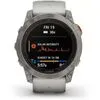 Умные часы Garmin Fenix 7 Pro Sapphire Solar (титан/оранжевый)