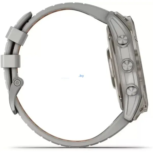 Умные часы Garmin Fenix 7 Pro Sapphire Solar (титан/оранжевый)