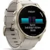 Garmin Fenix 8 Sapphire: элегантность и мощь в золотистом цвете.