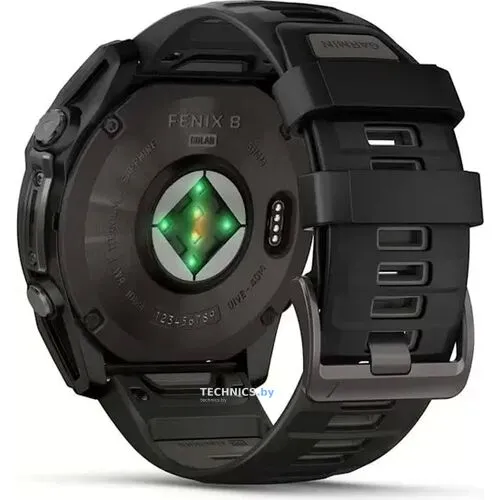 Умные часы Garmin Fenix 8 Solar Sapphire 47мм – стиль и функциональность