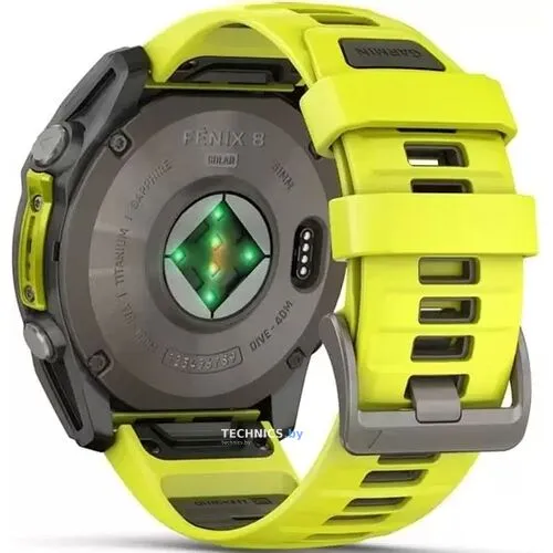 Умные часы Garmin Fenix 8 Solar Sapphire 51мм – технологии и стиль