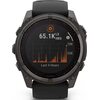 Купить Умные часы Garmin Fenix 8 Solar, Sapphire 51мм (титановый угольно-серый с DLC-покрытием и черным ремешком)