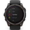 Купить Умные часы Garmin Fenix 8 Solar, Sapphire 51мм (титановый угольно-серый с DLC-покрытием и черным ремешком)