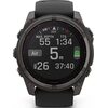 Купить Умные часы Garmin Fenix 8 Solar, Sapphire 51мм (титановый угольно-серый с DLC-покрытием и черным ремешком)