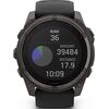 Купить Умные часы Garmin Fenix 8 Solar, Sapphire 51мм (титановый угольно-серый с DLC-покрытием и черным ремешком)