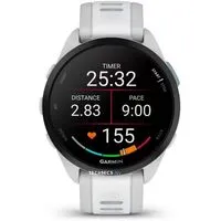 Умные часы Garmin Forerunner 165 Music (туманно-серый/белый камень)