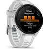Умные часы Garmin Forerunner 165 Music (туманно-серый/белый камень)