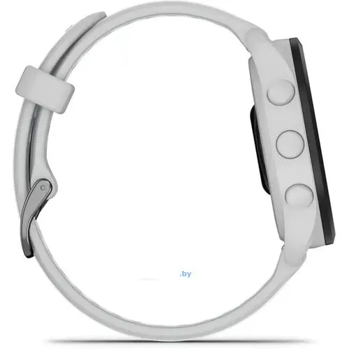Умные часы Garmin Forerunner 165 Music (туманно-серый/белый камень)