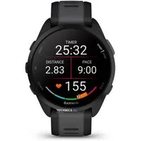 Умные часы Garmin Forerunner 165 (черный/сланцево-серый)