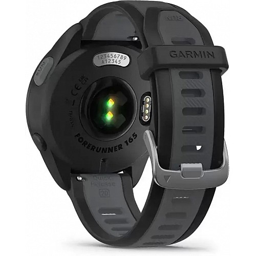 Умные часы Garmin Forerunner 165 (черный/сланцево-серый)