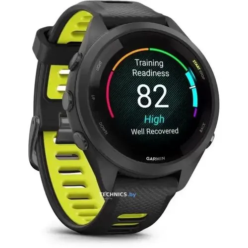 Купить Умные часы Garmin Forerunner 265S (черный/желтый)