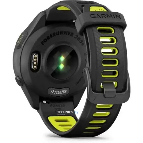 Купить Умные часы Garmin Forerunner 265S (черный/желтый)