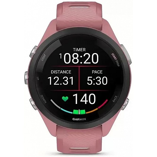 Купить Умные часы Garmin Forerunner 265S (светло-розовый/пудрово-серый)