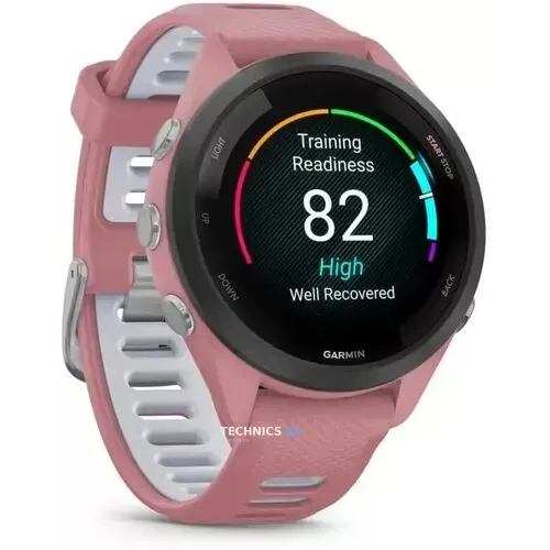 Купить Умные часы Garmin Forerunner 265S (светло-розовый/пудрово-серый)