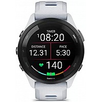 Умные часы Garmin Forerunner 265 (белый камень/синий)
