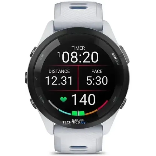 Умные часы Garmin Forerunner 265 (белый камень/синий)