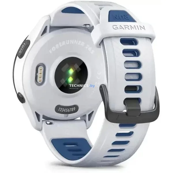 Умные часы Garmin Forerunner 265 (белый камень/синий)