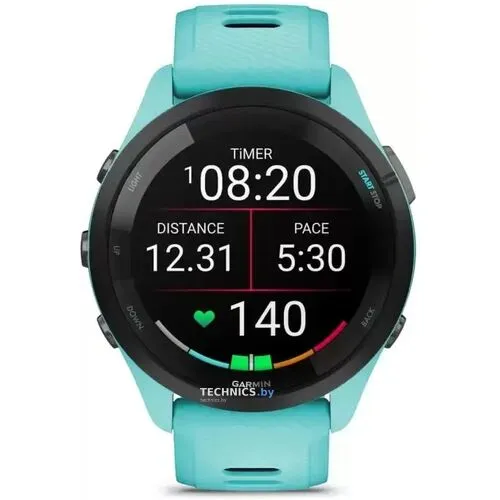 Умные часы Garmin Forerunner 265 (морская волна/черный)