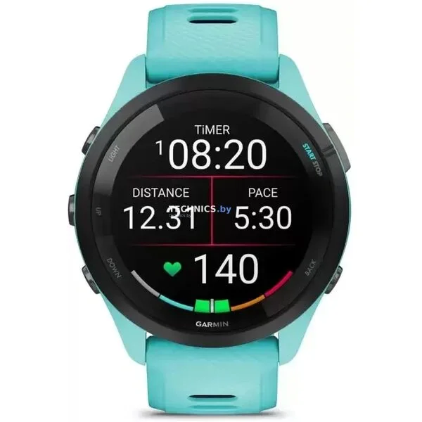 Умные часы Garmin Forerunner 265 (морская волна/черный)