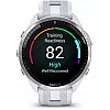 Умные часы Garmin Forerunner 965 (белый/серый)