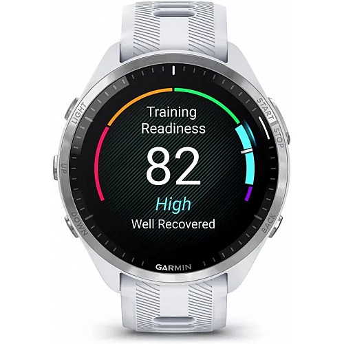 Умные часы Garmin Forerunner 965 (белый/серый)