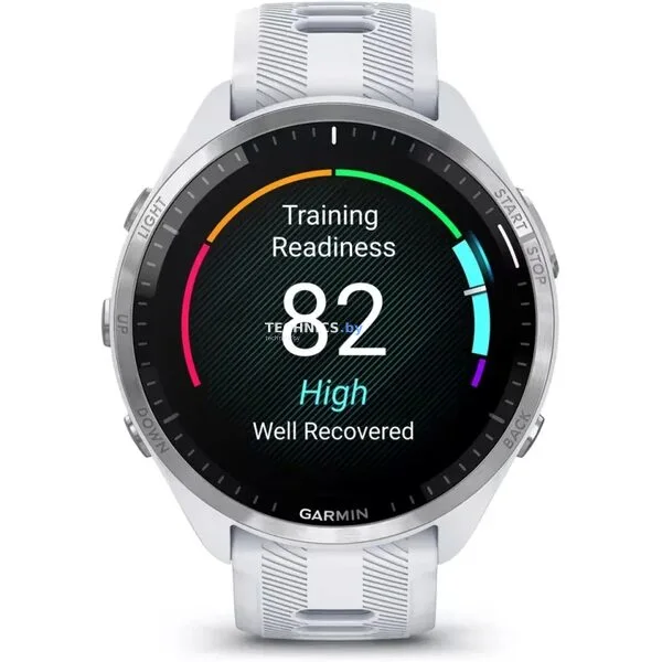 Умные часы Garmin Forerunner 965 (белый/серый)