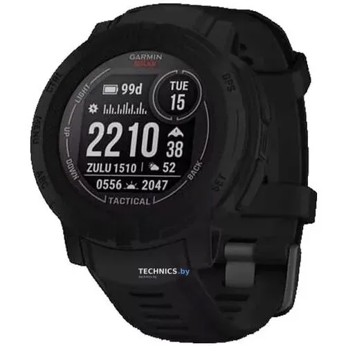 Умные часы Garmin Instinct 2 Solar Tactical Edition 45 мм (черный)
